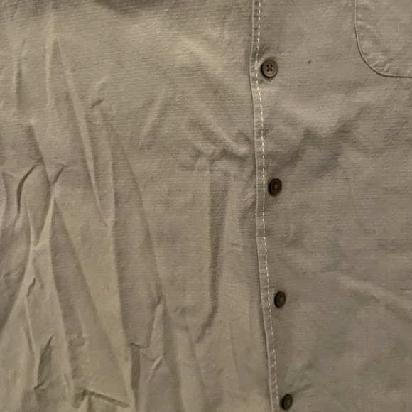 Paradise by Axis Beige button down shirt 2XL - Picture 4 of 12